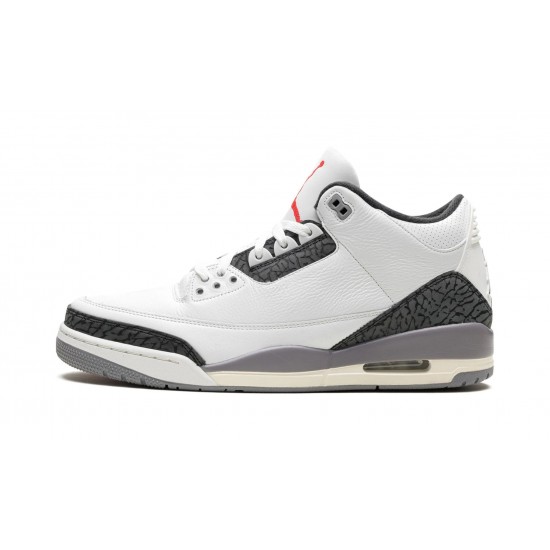 Nike Air Jordan 3 NZ Mens Cement Grey CT8532-106 Footwear