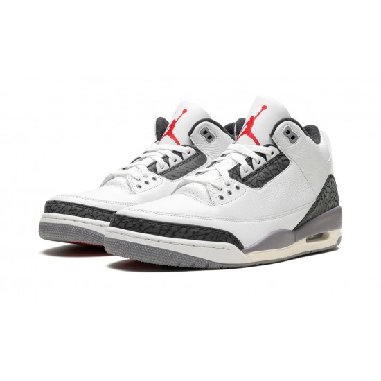 Nike Air Jordan 3 NZ Mens Cement Grey CT8532-106 Footwear