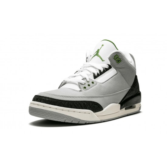 Nike Air Jordan 3 NZ Mens Retro Chlorophyll 136064-006 Footwear