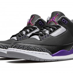 Nike Air Jordan 3 NZ Mens Retro Court Purple CT8532-050 Footwear