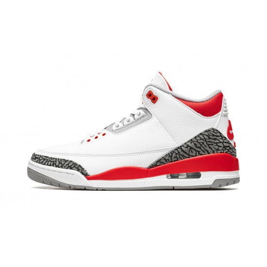 Nike Air Jordan 3 NZ Mens Retro Fire Red 2022 DN3707-160 Footwear