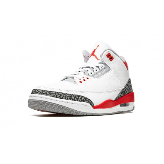 Nike Air Jordan 3 NZ Mens Retro Fire Red 2022 DN3707-160 Footwear