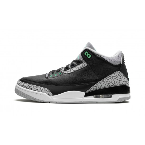 Nike Air Jordan 3 NZ Mens Retro Green Glow CT8532-031 Footwear