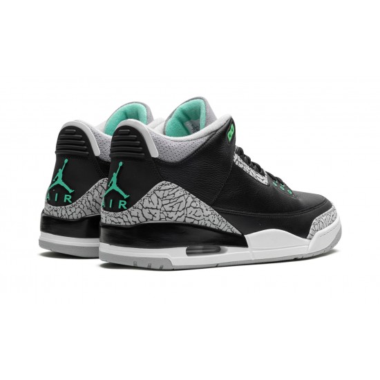 Nike Air Jordan 3 NZ Mens Retro Green Glow CT8532-031 Footwear