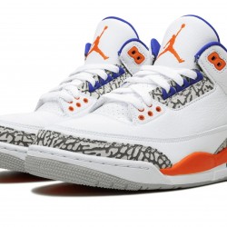 Nike Air Jordan 3 NZ Mens Retro Knicks 136064-148 Footwear