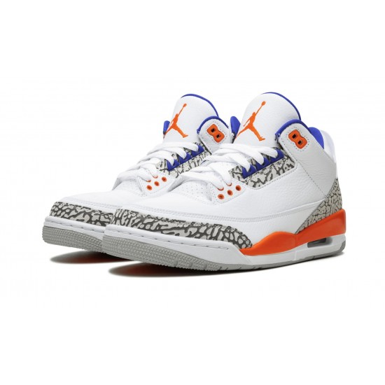 Nike Air Jordan 3 NZ Mens Retro Knicks 136064-148 Footwear