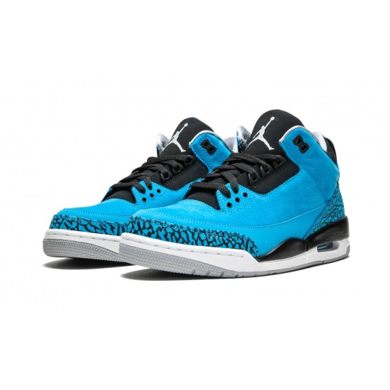 Nike Air Jordan 3 NZ Mens Retro Powder Blue 136064-406 Footwear