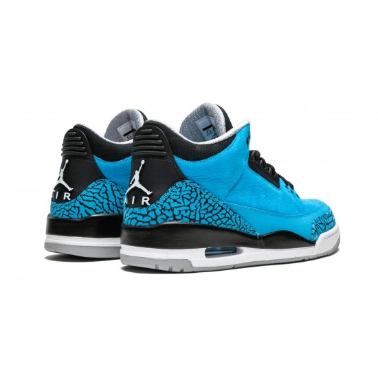 Nike Air Jordan 3 NZ Mens Retro Powder Blue 136064-406 Footwear