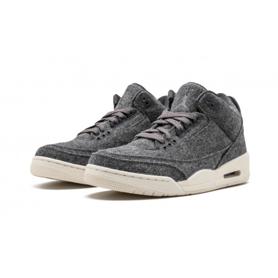 Nike Air Jordan 3 NZ Mens Retro Wool 854263-004 Footwear