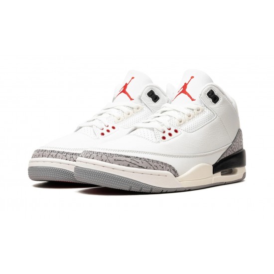 Nike Air Jordan 3 NZ Mens White Cement Reimagined 2023 DN3707-100 Footwear