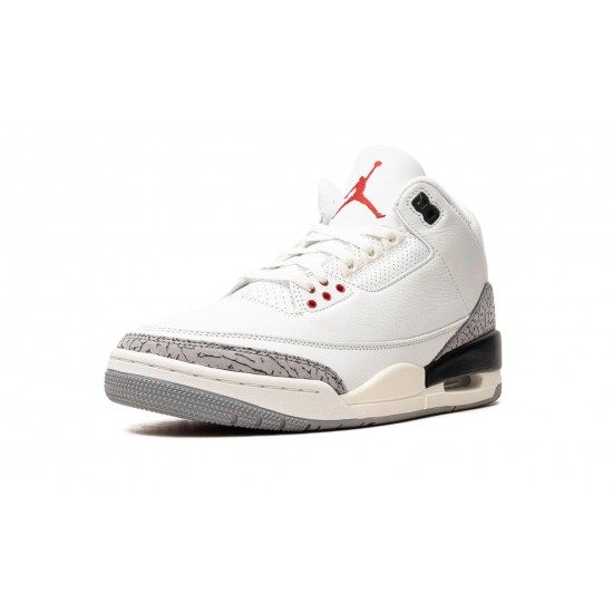 Nike Air Jordan 3 NZ Mens White Cement Reimagined 2023 DN3707-100 Footwear