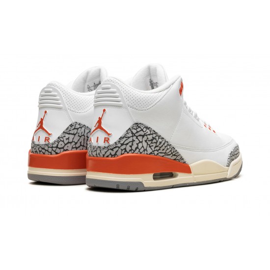 Nike Air Jordan 3 NZ Womens Retro Georgil Peach CK9246-121 Footwear