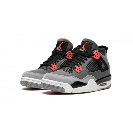 Nike Air Jordan 4 NZ GradeSchool Infared 408452-061 Footwear