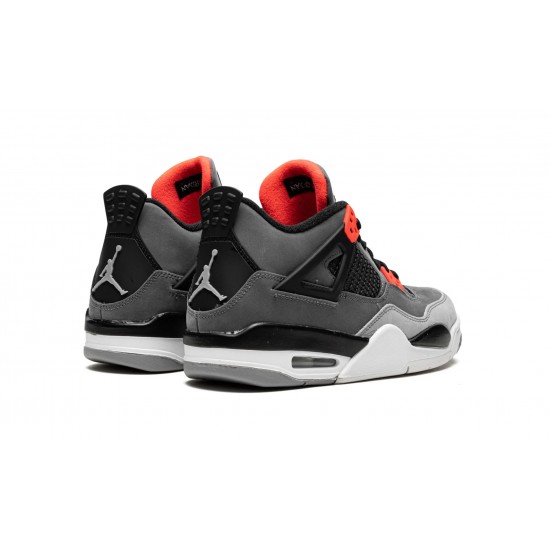 Nike Air Jordan 4 NZ GradeSchool Infared 408452-061 Footwear