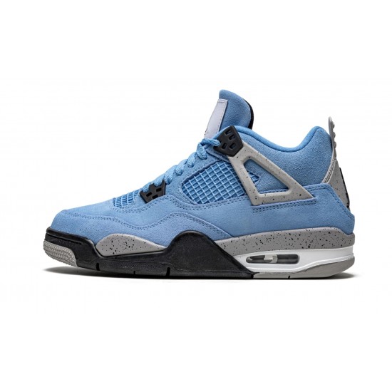 Nike Air Jordan 4 NZ GradeSchool Retro University Blue 408452-400 Footwear