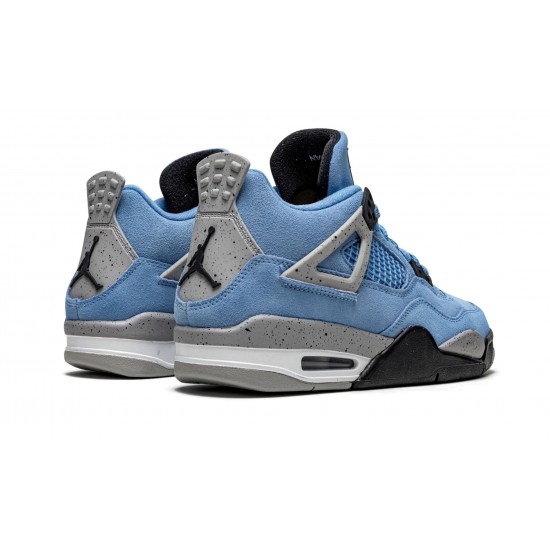 Nike Air Jordan 4 NZ GradeSchool Retro University Blue 408452-400 Footwear