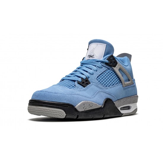 Nike Air Jordan 4 NZ GradeSchool Retro University Blue 408452-400 Footwear