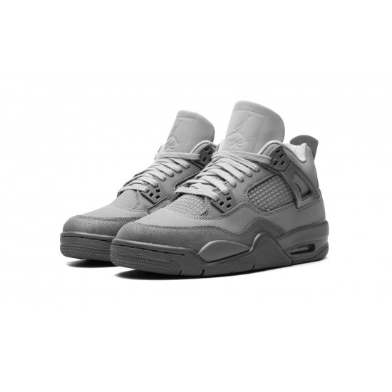 Nike Air Jordan 4 NZ GradeSchool Wet Cement HM8965-001 Footwear