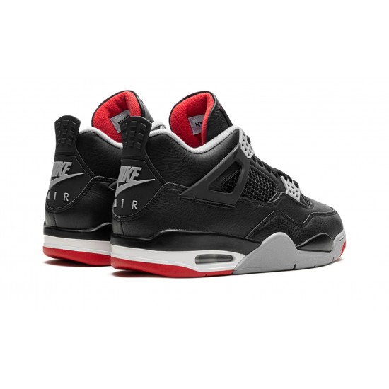 Nike Air Jordan 4 NZ Mens Bred Reimagined FV5029-006 Footwear