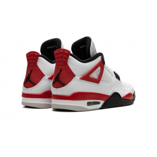 Nike Air Jordan 4 NZ Mens Red Cement DH6927-161 Footwear