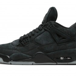 Nike Air Jordan 4 NZ Mens Retro Kaws Black 930155-001 Footwear