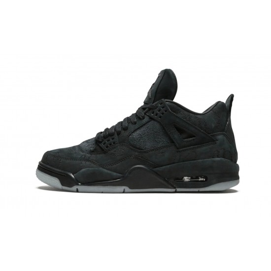 Nike Air Jordan 4 NZ Mens Retro Kaws Black 930155-001 Footwear