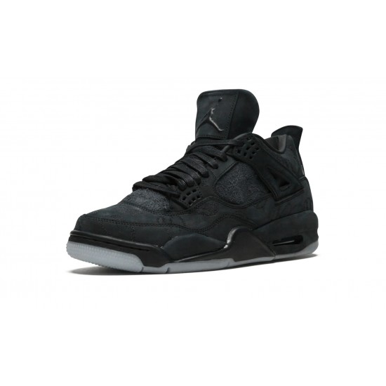 Nike Air Jordan 4 NZ Mens Retro Kaws Black 930155-001 Footwear