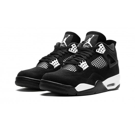 Nike Air Jordan 4 NZ Mens White Thunder Black FQ8138-001 Footwear