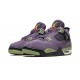 Nike Air Jordan 4 NZ Womens Retro Canyon Purple AQ9129-500 Footwear