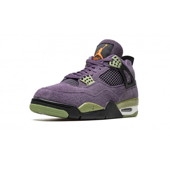 Nike Air Jordan 4 NZ Womens Retro Canyon Purple AQ9129-500 Footwear