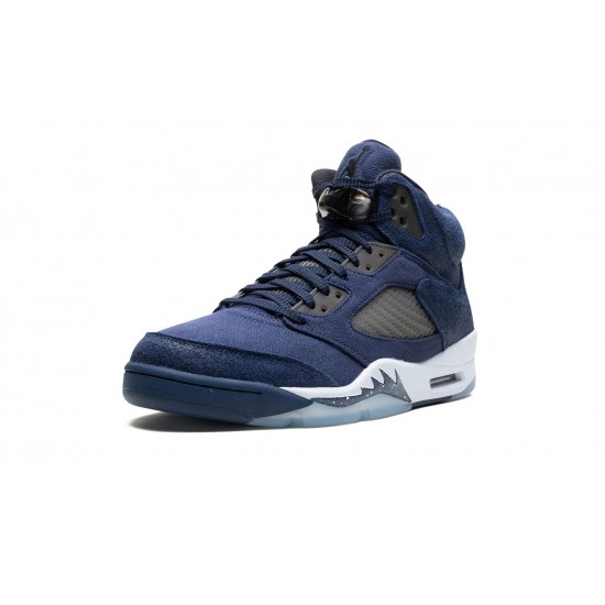 Nike Air Jordan 5 NZ Mens Midnight Navy FD6812-400 Footwear