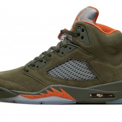 Nike Air Jordan 5 NZ Mens OG Olive DD0587-308 Footwear