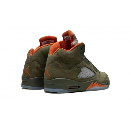 Nike Air Jordan 5 NZ Mens OG Olive DD0587-308 Footwear