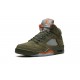 Nike Air Jordan 5 NZ Mens OG Olive DD0587-308 Footwear