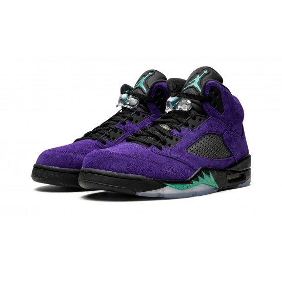 Nike Air Jordan 5 NZ Mens Retro Alternate Grape 136027-500 Footwear