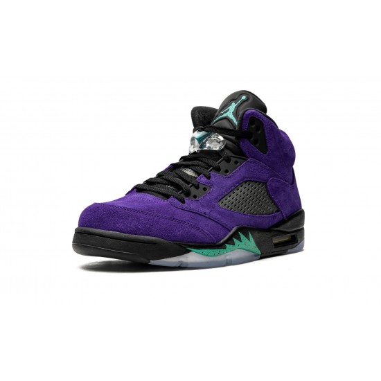 Nike Air Jordan 5 NZ Mens Retro Alternate Grape 136027-500 Footwear