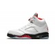 Nike Air Jordan 5 NZ Mens Retro Fire Red Silver Tongue 2020 DA1911-102 Footwear