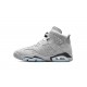 Nike Air Jordan 6 GradeSchool NZ Retro Georgetown 384665-012 Footwear