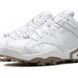 Nike Air Jordan 6 NZ Low Mens Golf White Khaki DV1376-100 Footwear