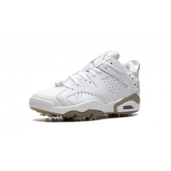 Nike Air Jordan 6 NZ Low Mens Golf White Khaki DV1376-100 Footwear