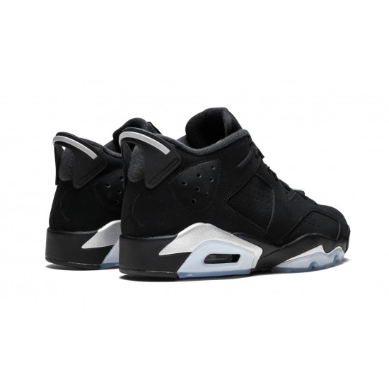 Nike Air Jordan 6 NZ Low Mens Retro Metallic Silver 304401-003 Footwear