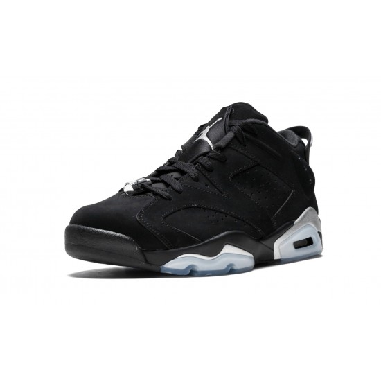 Nike Air Jordan 6 NZ Low Mens Retro Metallic Silver 304401-003 Footwear