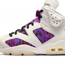 Nike Air Jordan 6 NZ Mens Quai 54 - Purple CZ4152-101 Footwear