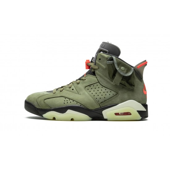 Nike Air Jordan 6 NZ Mens Retro Cactus Jack - Travis Scott CN1084-200 Footwear