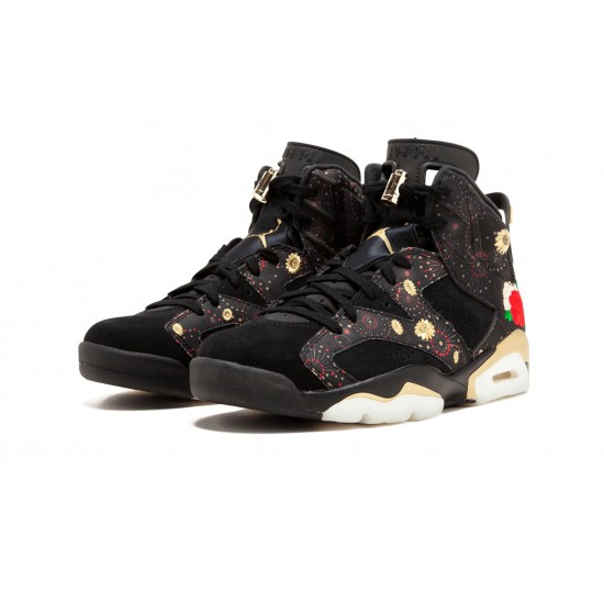 Nike Air Jordan 6 NZ Mens Retro Chinese New Year AA2492-021 Footwear