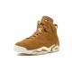 Nike Air Jordan 6 NZ Mens Retro Golden Harvest  Wheat 384664-705 Footwear