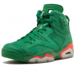 Nike Air Jordan 6 NZ Mens Retro Green Suede Gatorade AJ5986-335 Footwear