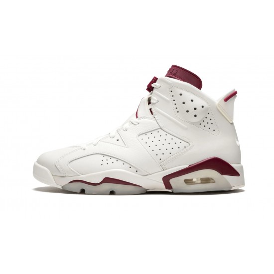 Nike Air Jordan 6 NZ Mens Retro Maroon 384664-116 Footwear