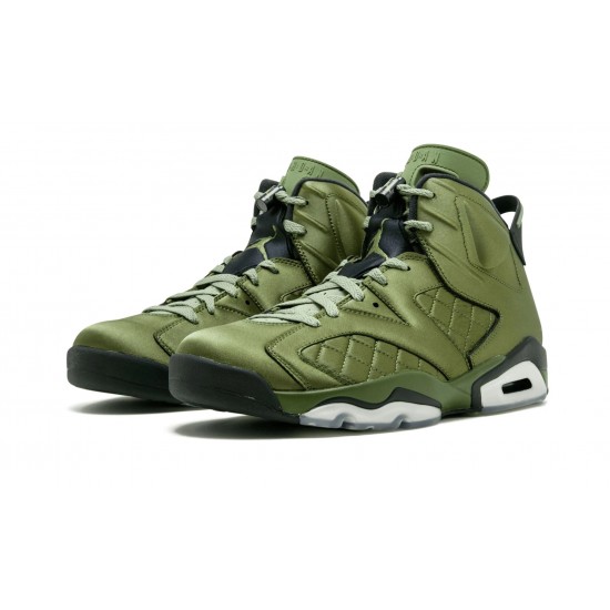 Nike Air Jordan 6 NZ Mens Retro Promo Flight Jacket AH4614-303 Footwear