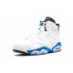 Nike Air Jordan 6 NZ Mens Retro Sport Blue 384664-107 Footwear